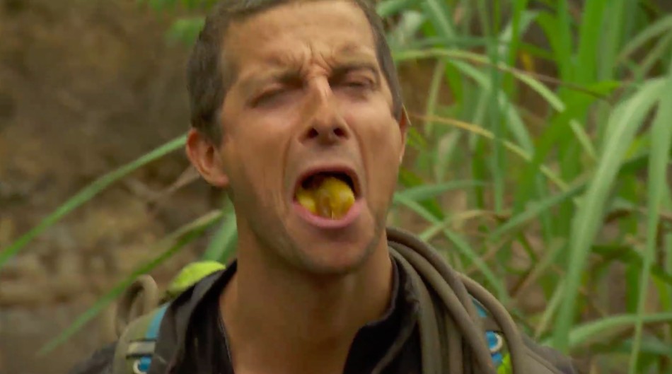 贝尔节目中首次被惩罚中国美食成噩梦