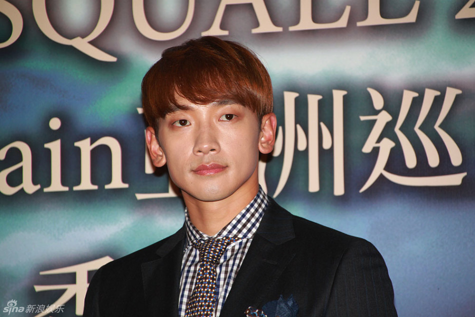 独家:rain香港办发布会 承诺演唱会继续热辣_高清图集_新浪网