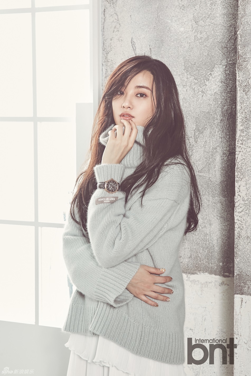 组图:韩星李珠妍拍写真 干净白毛衣曼妙清纯_高清图集_新浪网