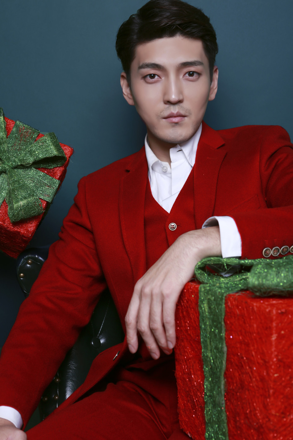 组图:隋咏良圣诞大片曝光 质感大叔也温暖可爱_高清图集_新浪网