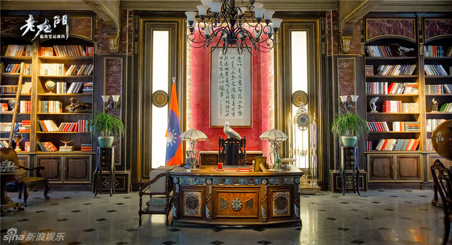 《老九门》首次曝光陈伟霆张艺兴府邸内貌,奢华置景,精致富丽.