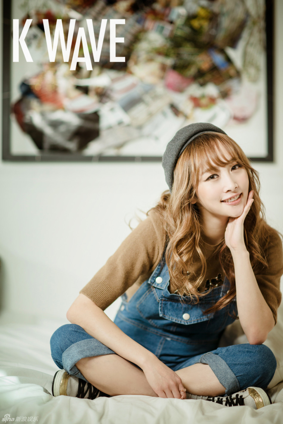 组图:韩女星妮可拍写真 扎双马尾辫清新甜美_高清图集_新浪网