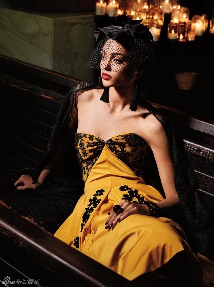 白俄罗斯超模写真大片艳丽夺目