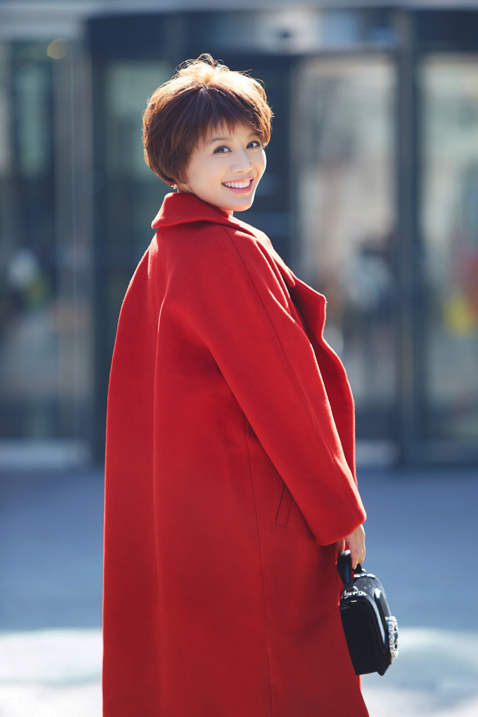 组图:程愫冬日唯美街拍 温暖气息扑面而来_高清图集_新浪网