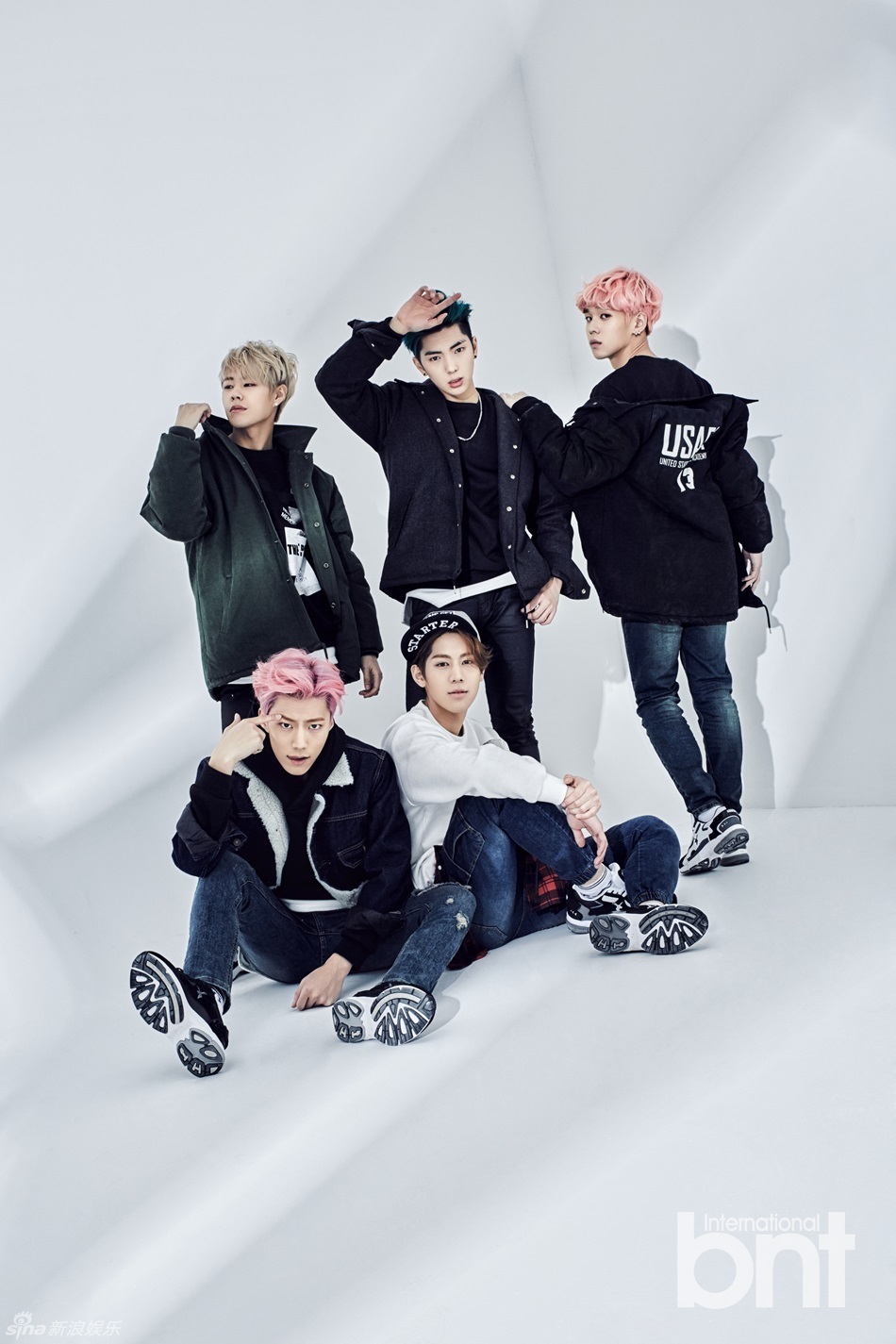 组图:韩男团imfact拍写真 五人五色青春活力_高清图集_新浪网