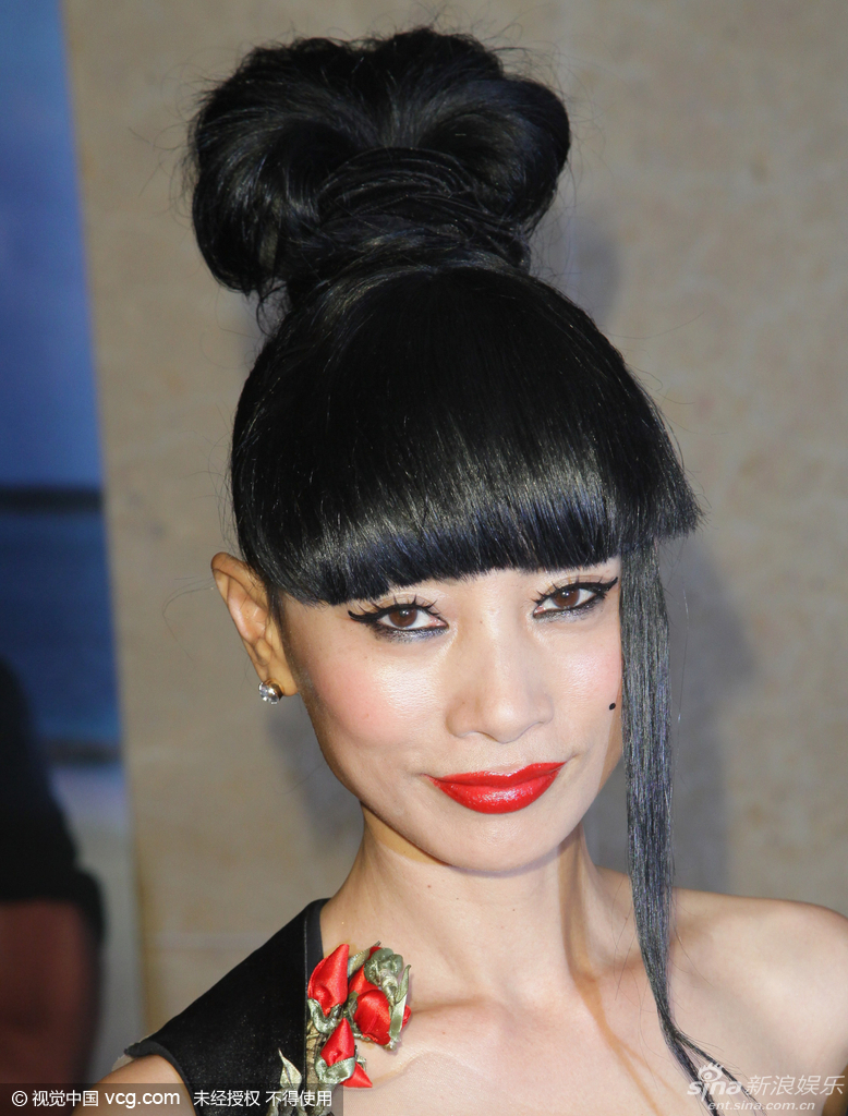 白灵亮相奥斯卡后派对