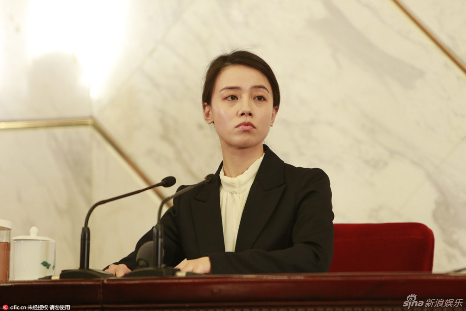 两会女神级翻译曾随程虹出访羞涩爱脸红