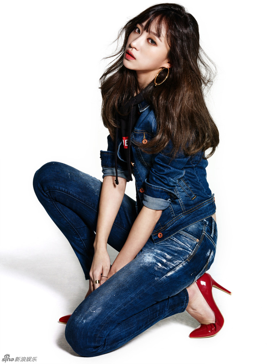 组图:韩女星hani代言写真 翘臀美腿比例超赞_高清图集_新浪网