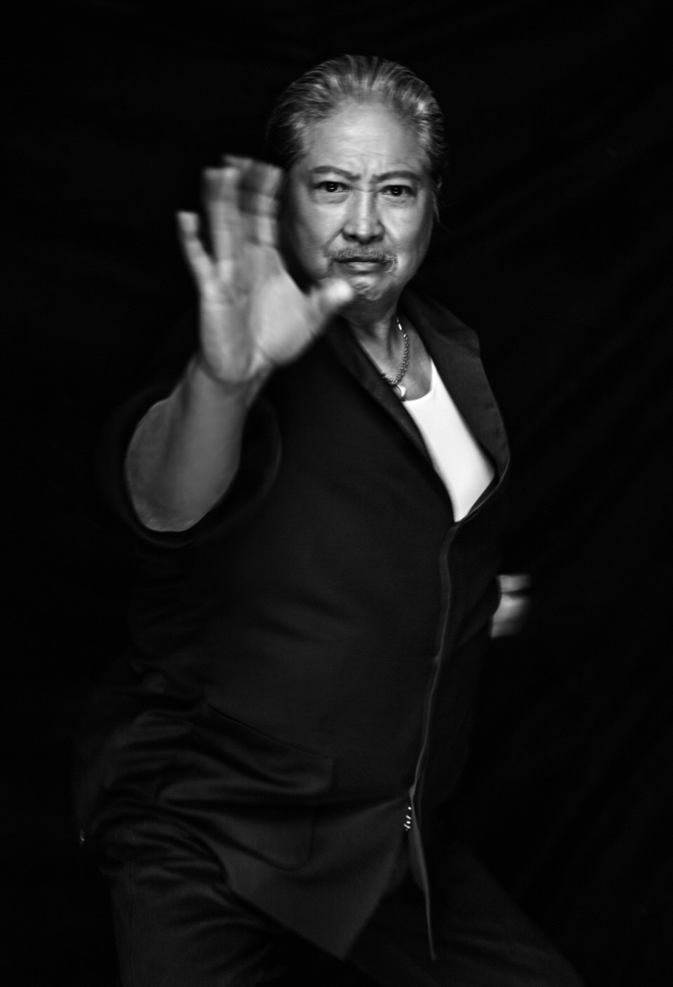 组图:特工爷爷曝时尚大片 功夫老炮大展精气神_高清图集_新浪网