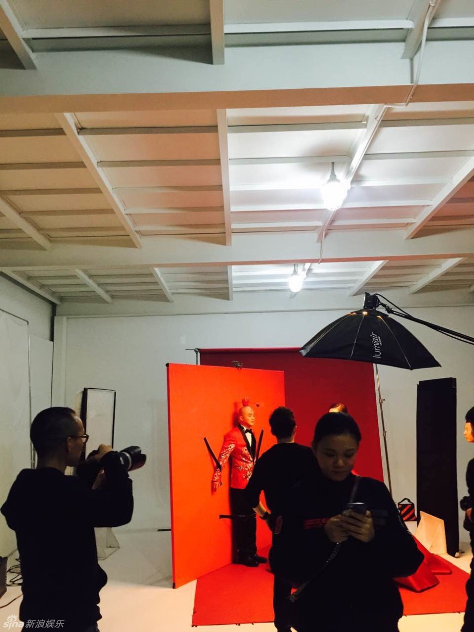 包贝尔,包文静拍摄婚纱照