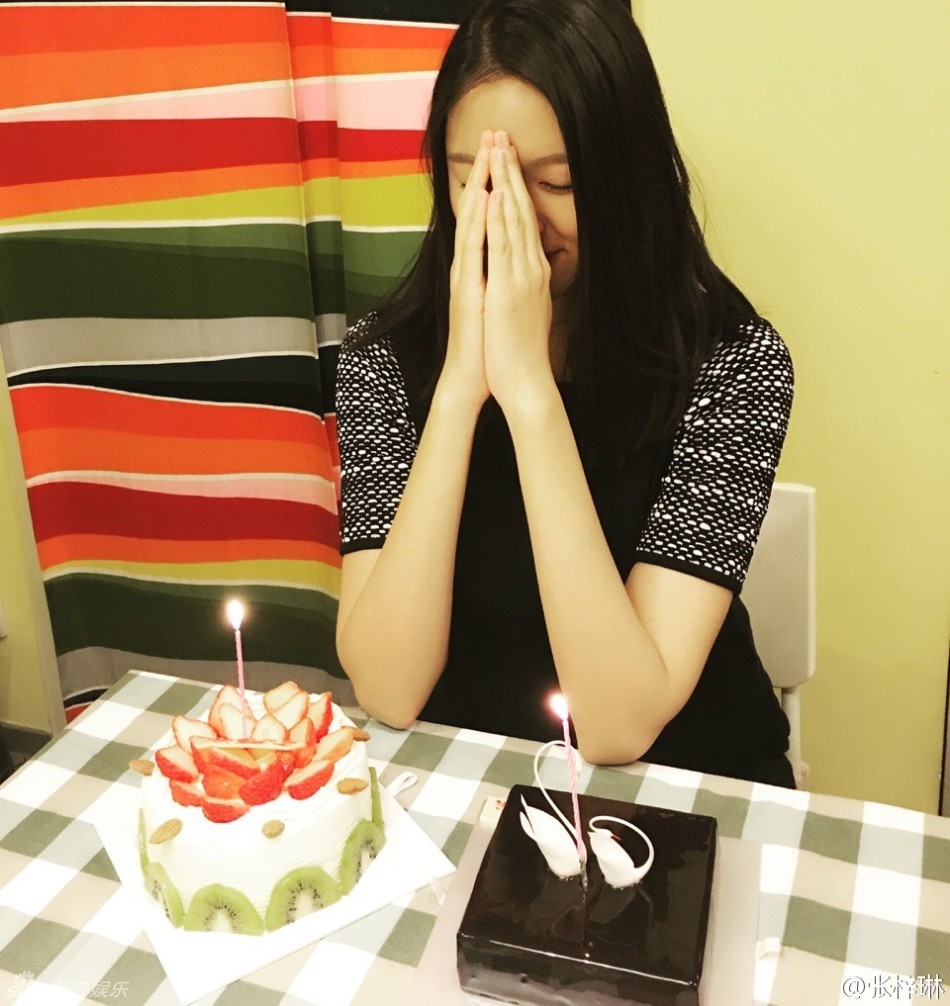 张梓琳过生日许愿