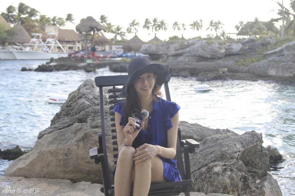 林志玲性感海底漫步