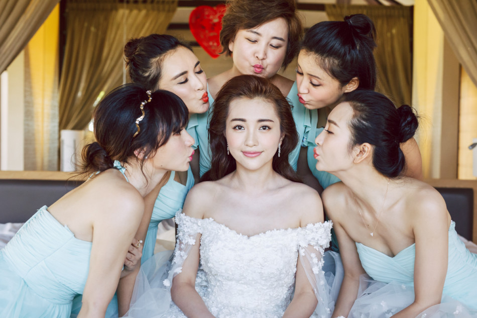 组图:包贝尔包文婧大婚在即 新娘早起红润娇俏_高清图集_新浪网