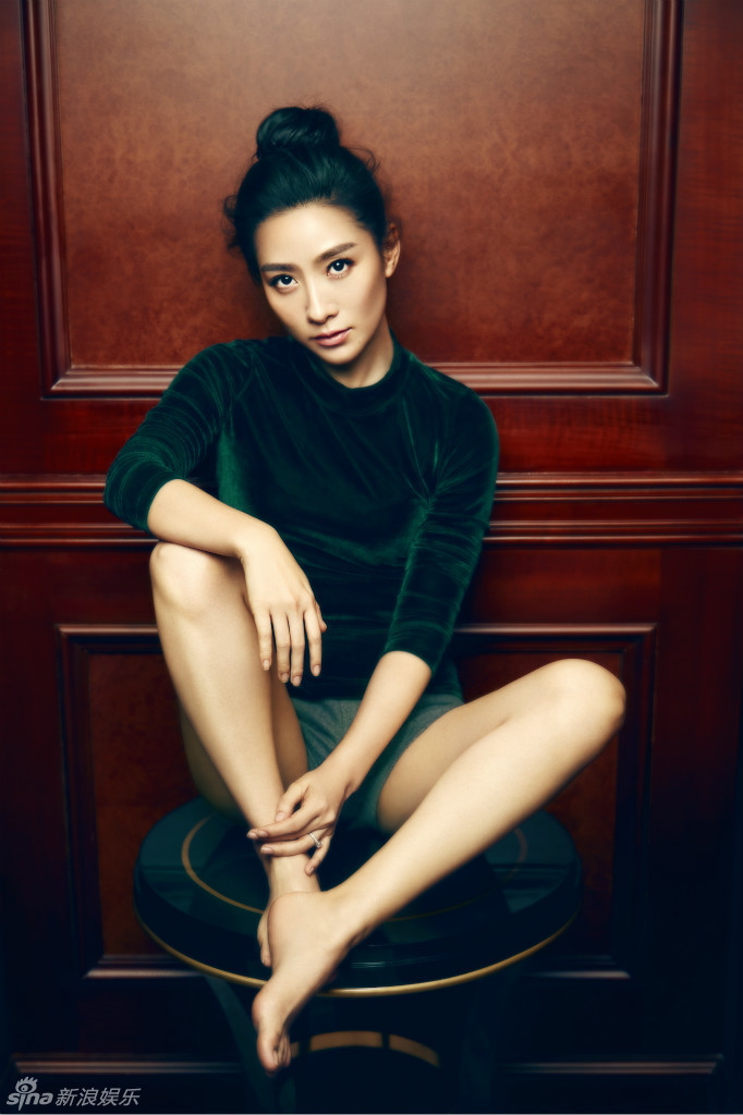 组图:陶昕然魅惑写真曝光 性感霸气气场全开
