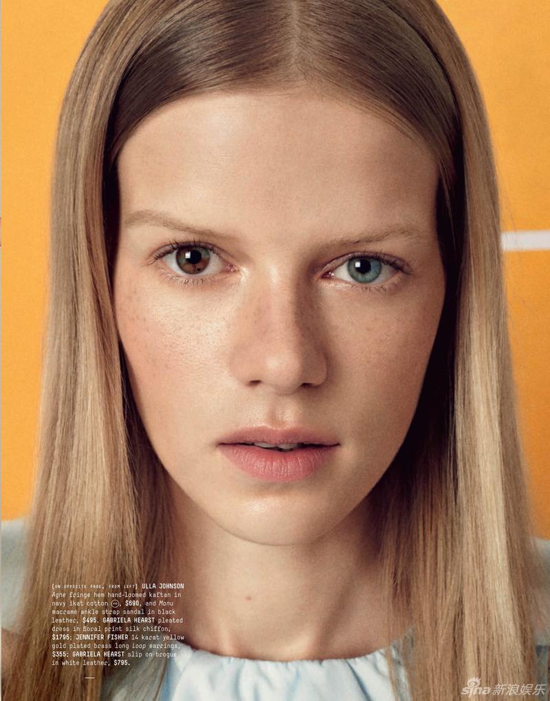 左眼天空右眼大地!超模拥有罕见异色瞳