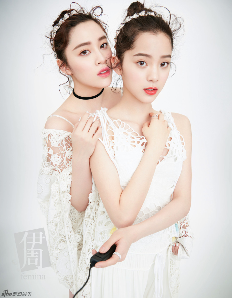 欧阳娜娜三姐妹最新大片青春活力