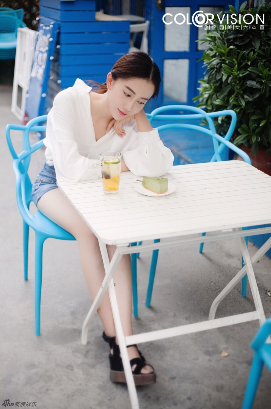 组图:北影校花白澜曝清纯写真 白滑美腿抢镜_高清图集_新浪网