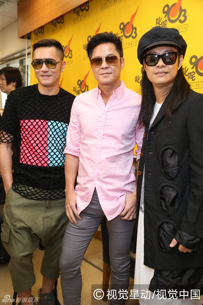 组图:草蜢宣传新专辑 蔡一智蔡一杰忆母往事_高清图集_新浪网