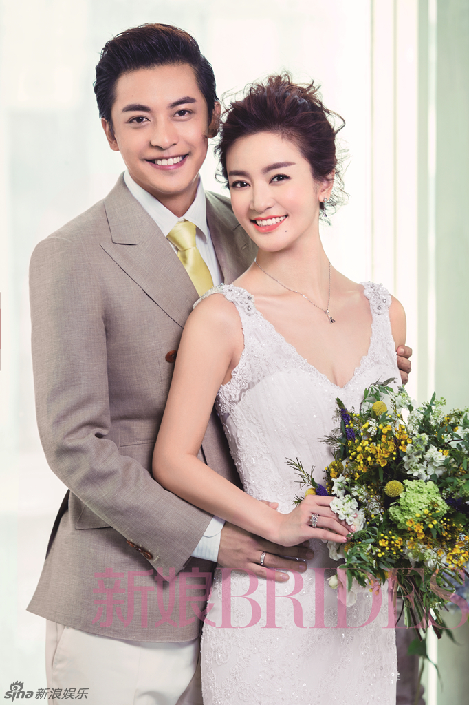 李晟李佳航婚纱大片 永葆初心甜蜜相拥