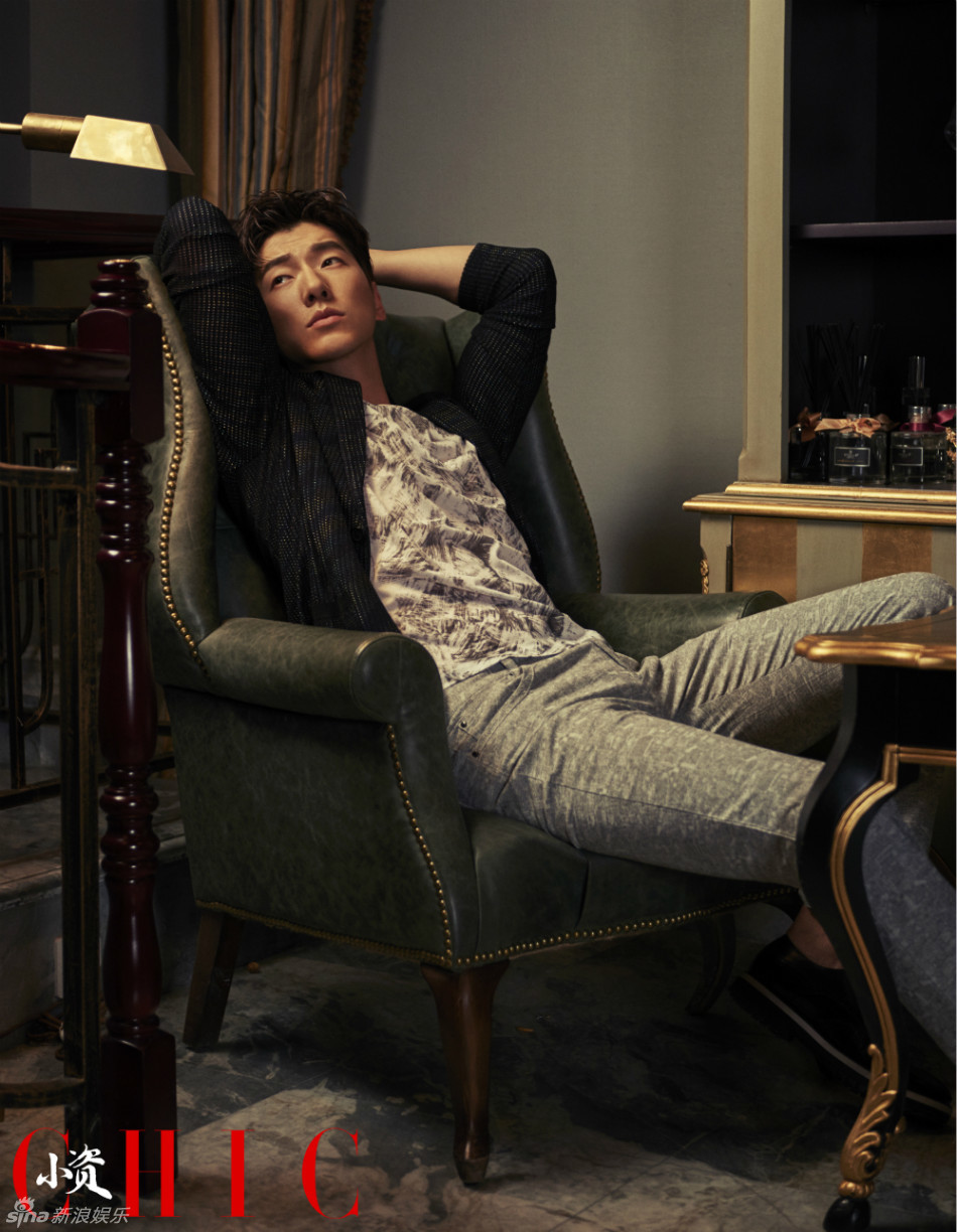 组图:张亮曝雅痞时尚写真 花西装尽显型男魅力_高清图集_新浪网