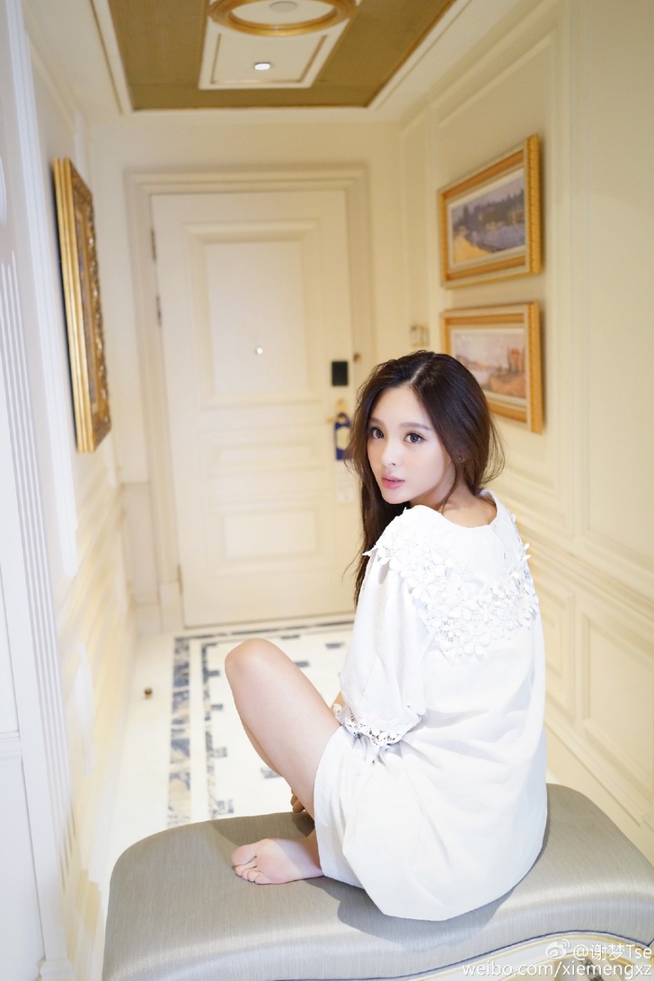 组图:人妻网红谢梦睡裙诱惑 托头挺臀秀白腿_高清图集_新浪网