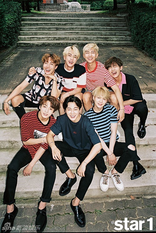 组图:防弹少年团夏日写真 七人七色秀青春活力_高清图集_新浪网