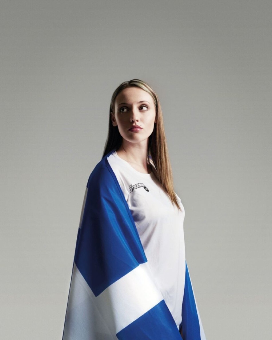 组图:希腊美女枪手奥运夺冠 身材高挑气质出众