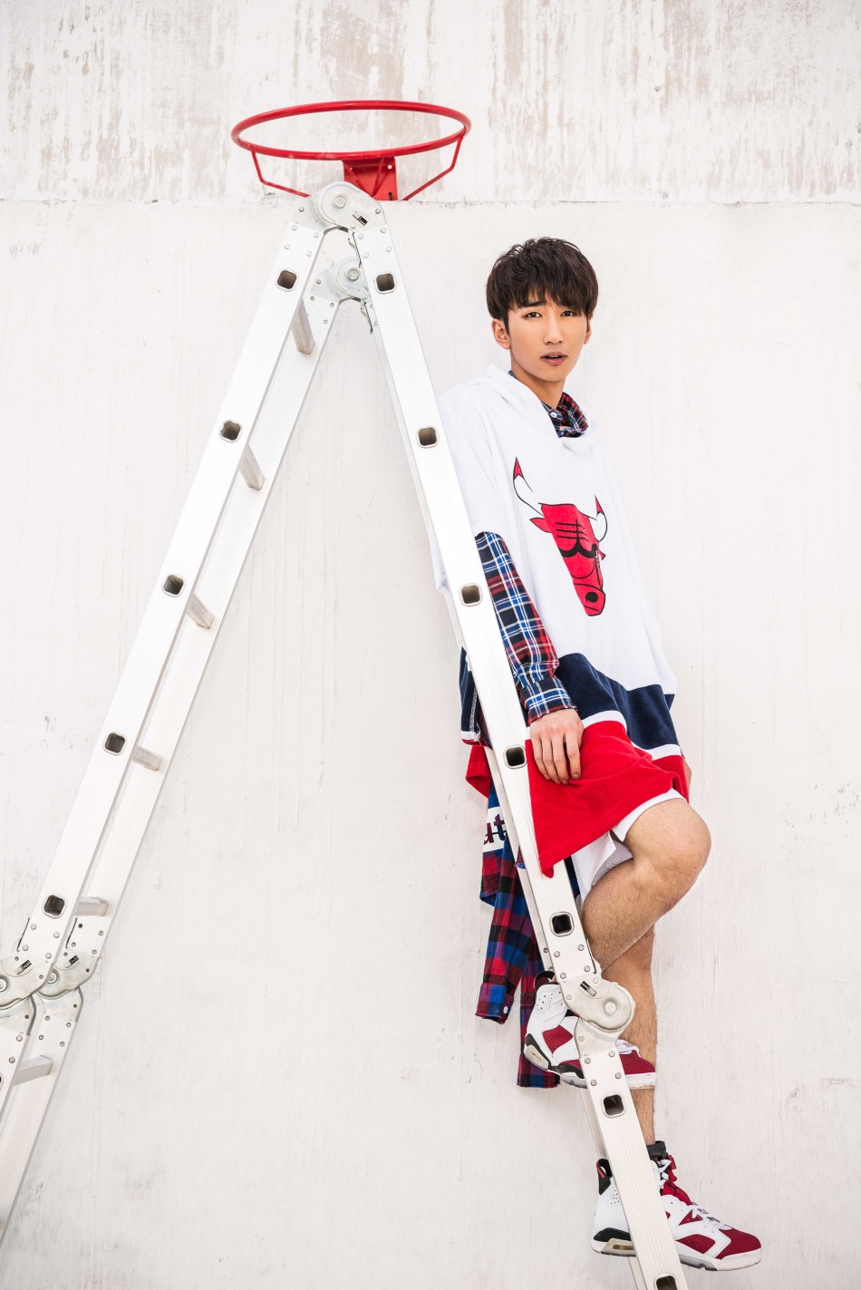 张阳阳以阳光大男孩形象示人