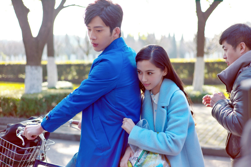 组图:angelababy井柏然幕后花絮曝光 组微笑cp_高清图集_新浪网