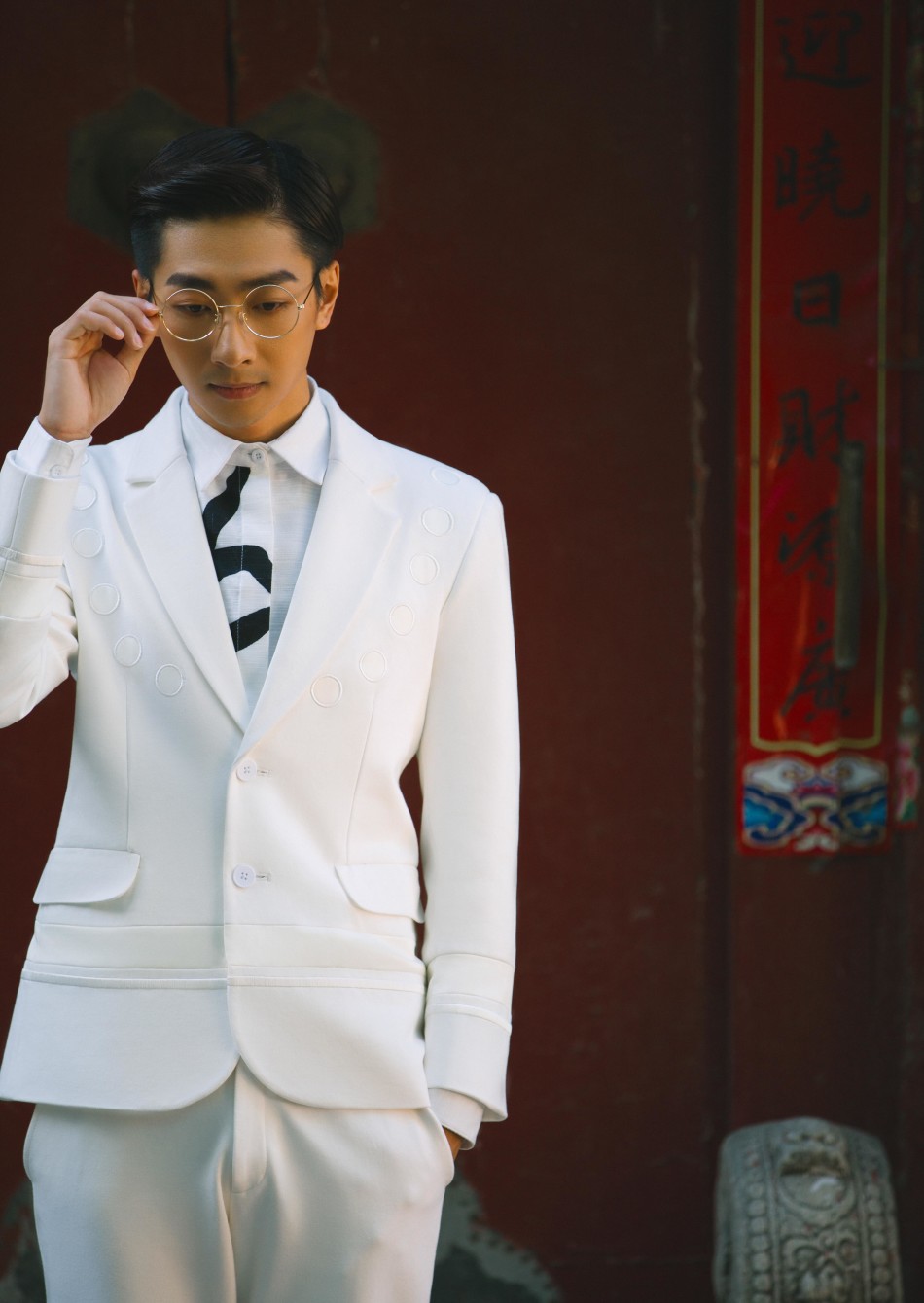 左立复古写真曝光