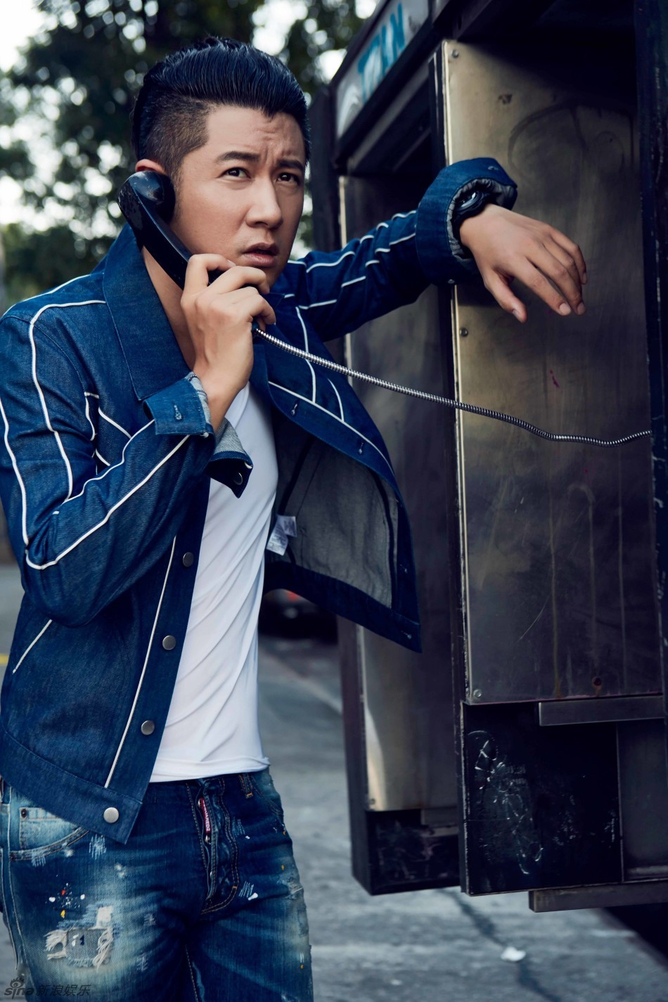 组图:行走的荷尔蒙!任重时尚精尽显穿搭心机_高清图集_新浪网