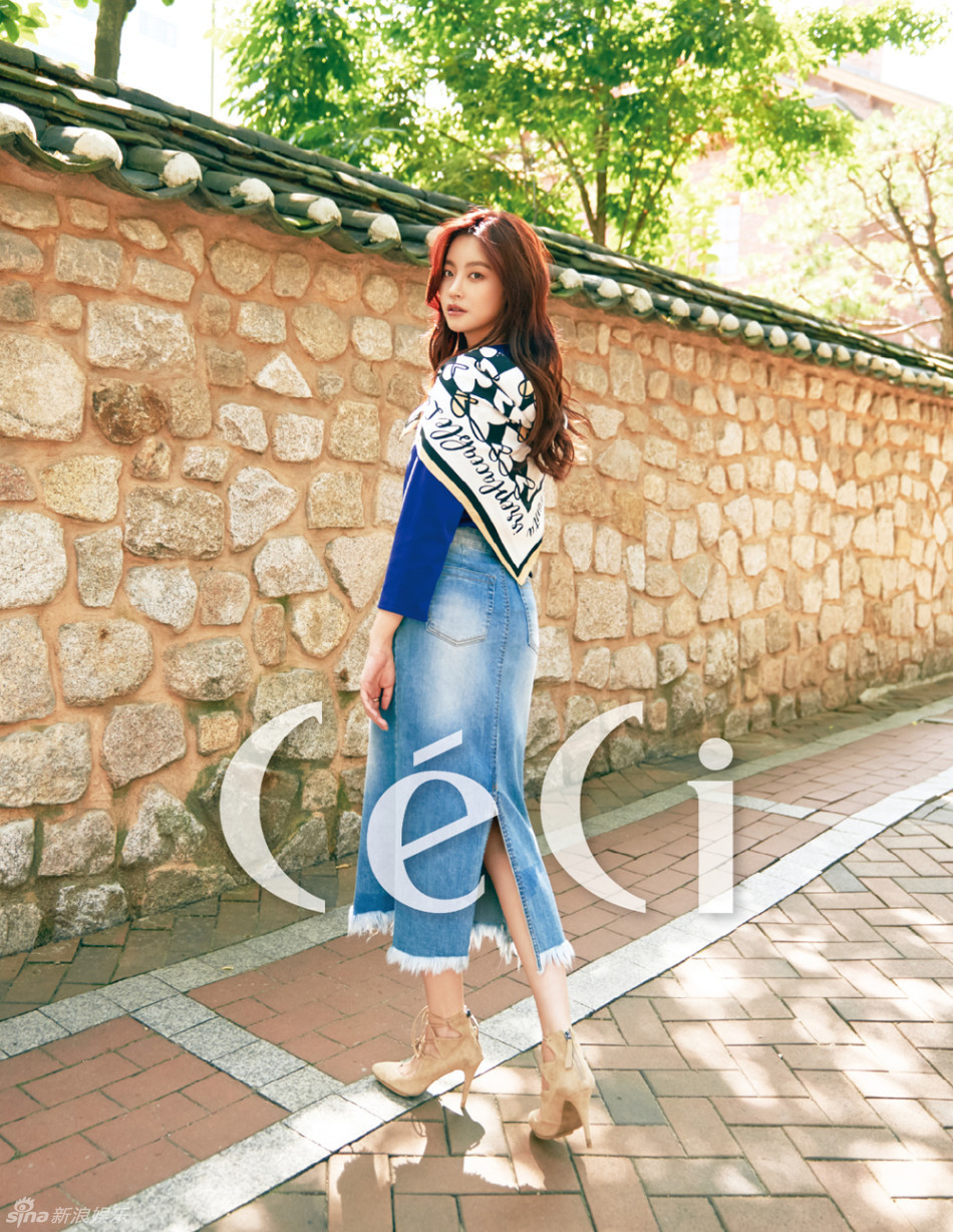 组图:韩星吴涟序登中国杂志 街头时尚秋意浓_高清图集_新浪网
