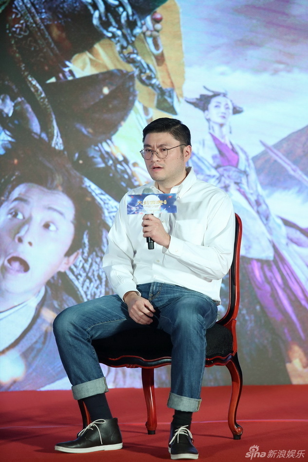 《大话西游3》发布会 韩庚胡静谢楠齐聚