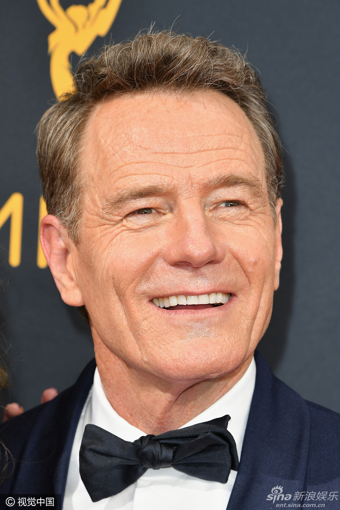 组图:布莱恩·克兰斯携妻亮相 红毯大笑秀恩爱_高清图集_新浪网