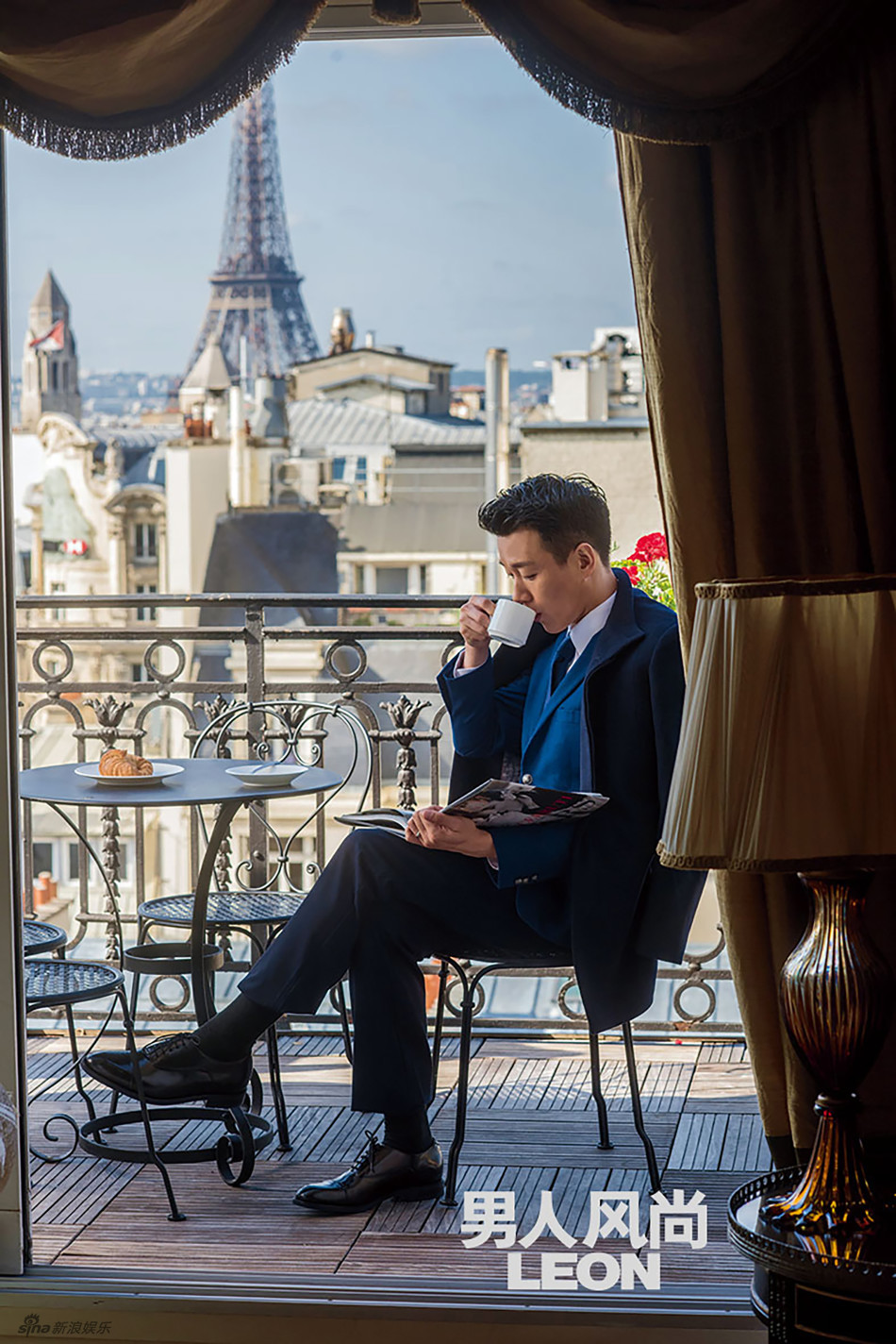 组图:佟大为儒雅变时尚精英男 侧颜杀精致帅气_高清图集_新浪网