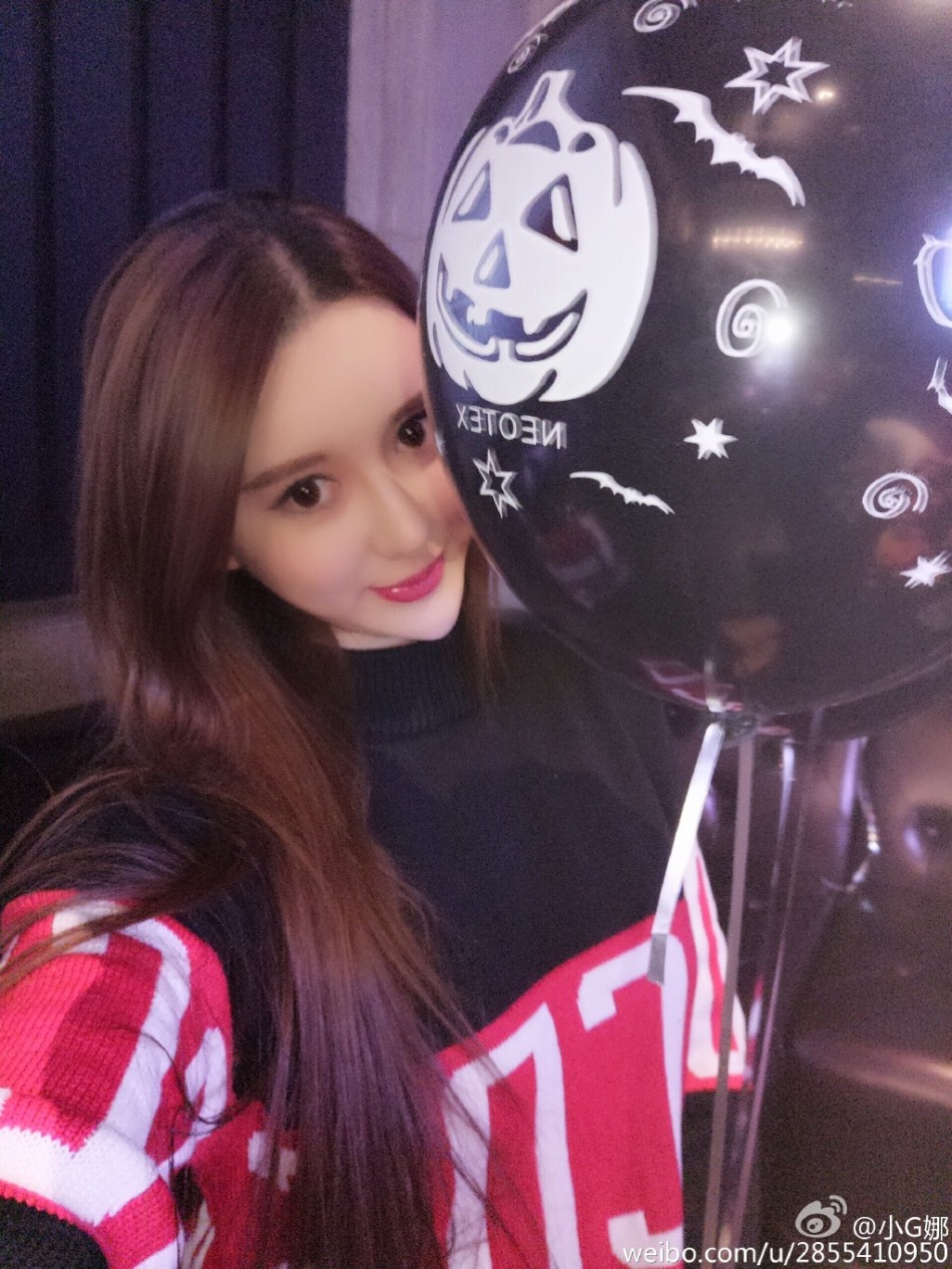 组图:小g娜万圣节满血复活 搞怪妆容更显娇媚_高清图集_新浪网