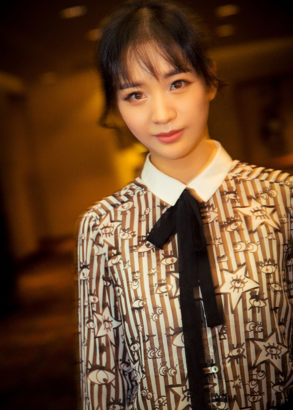 组图:彭豆豆麻花辫清新俏皮 自曝是吃货妹妹_高清图集_新浪网