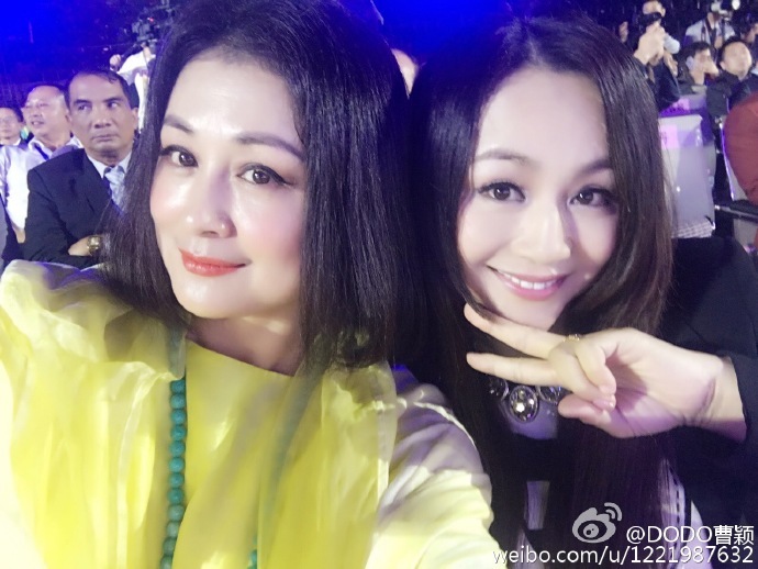 组图:曹颖于月仙被指撞脸 晒合照称想演双胞胎_高清图集_新浪网