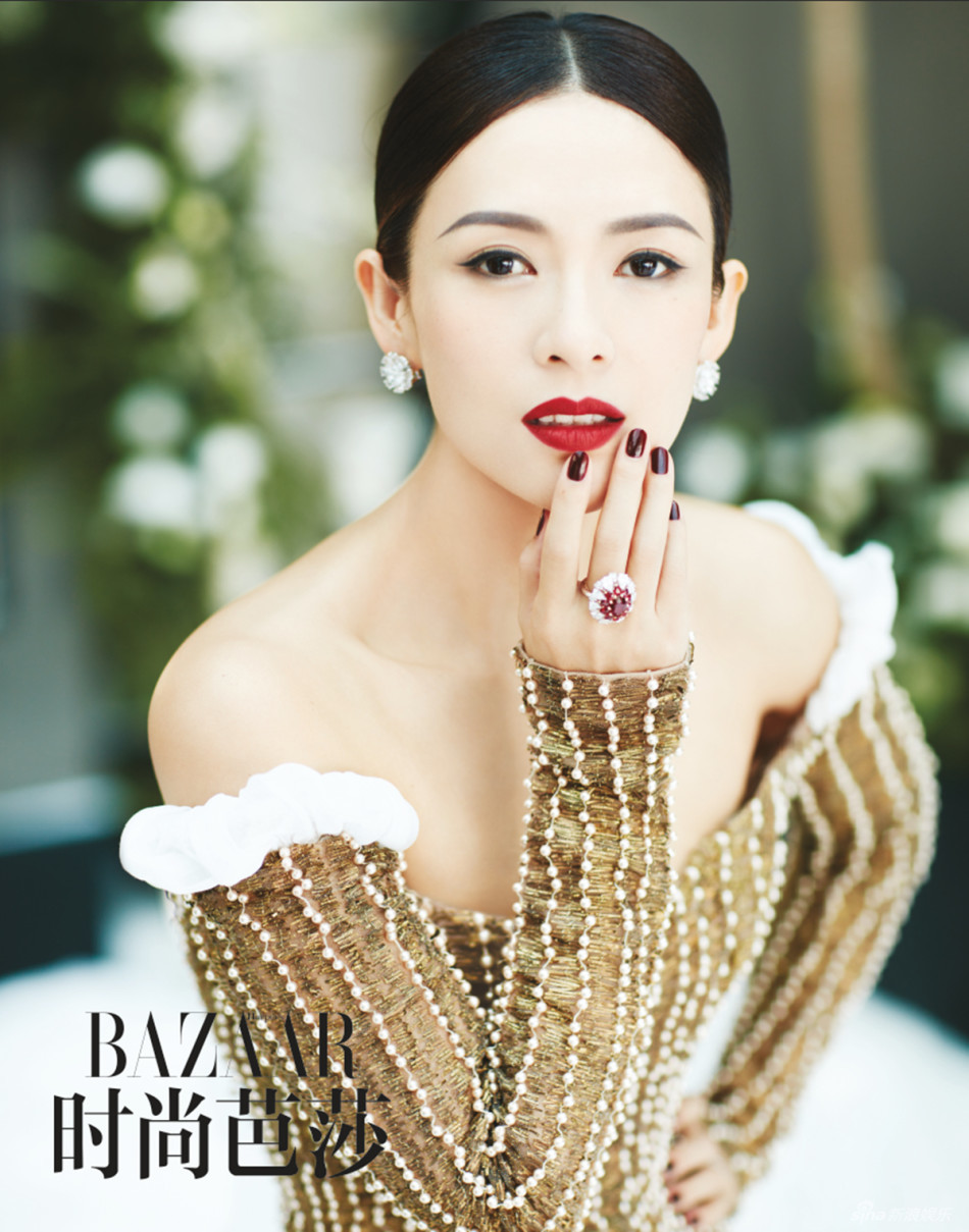 组图:从锋利到柔软!辣妈章子怡红唇魅惑优雅_高清图集_新浪网