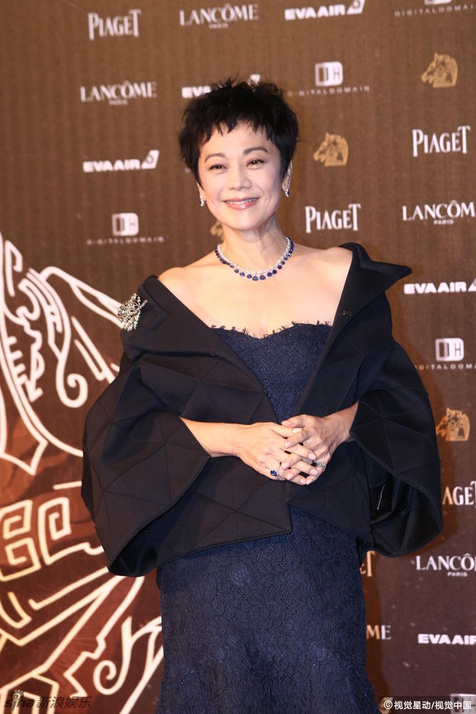 张艾嘉亮相第53届金马奖红毯