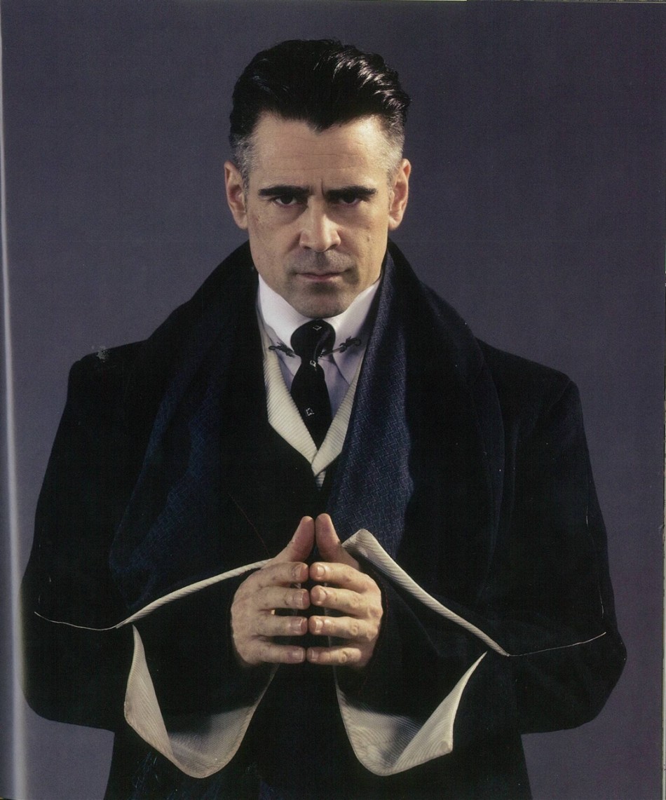 作为一个《神奇动物》中的反派,坏小子科林法瑞尔实在帅到太犯规!