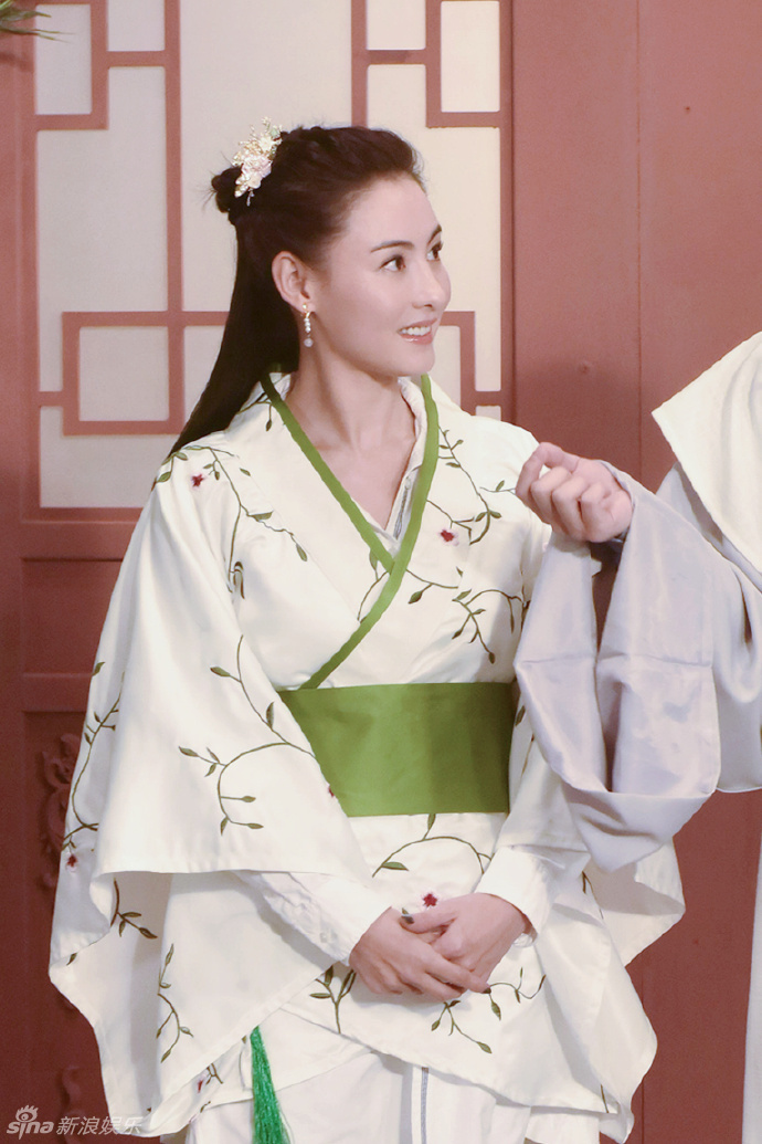 张柏芝古装造型清丽脱俗