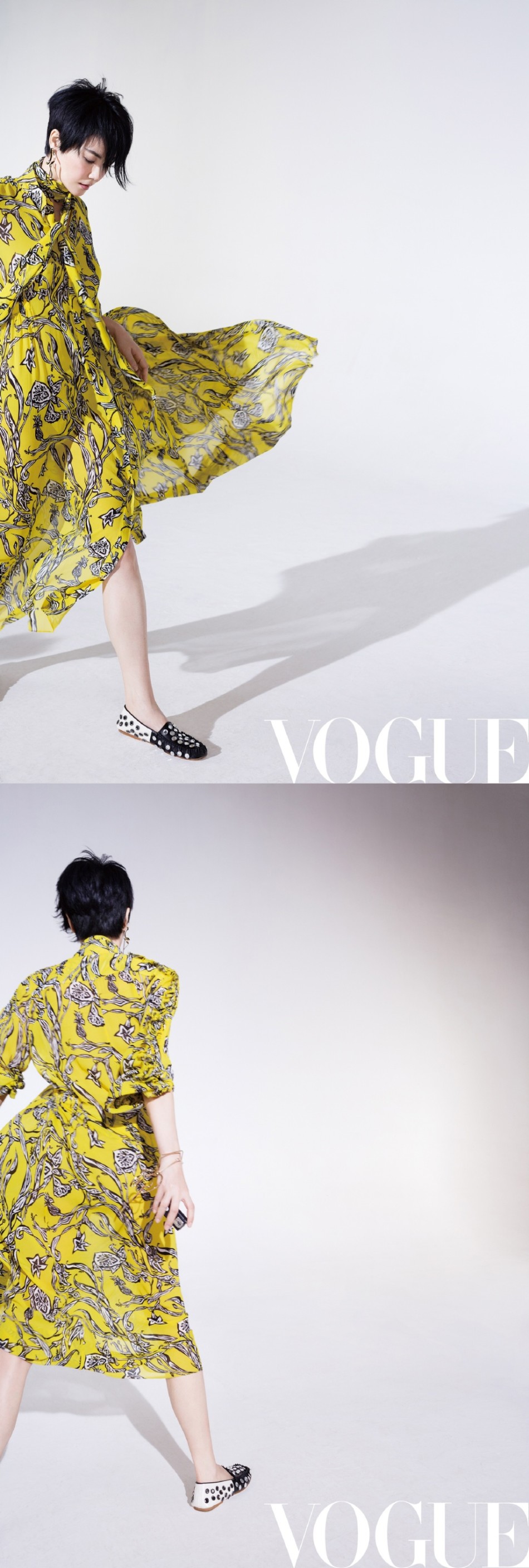 相信摄制组一定是了解了王菲这两年的喜好:无论专辑封面,还是电视节目