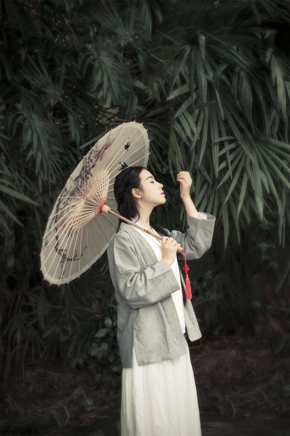 组图:美腻!宁心古风写真优雅清新宛如画中人_高清图集_新浪网