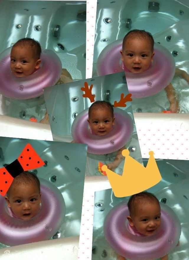 小亮仔婴儿照曝光 从小就是大眼萌神