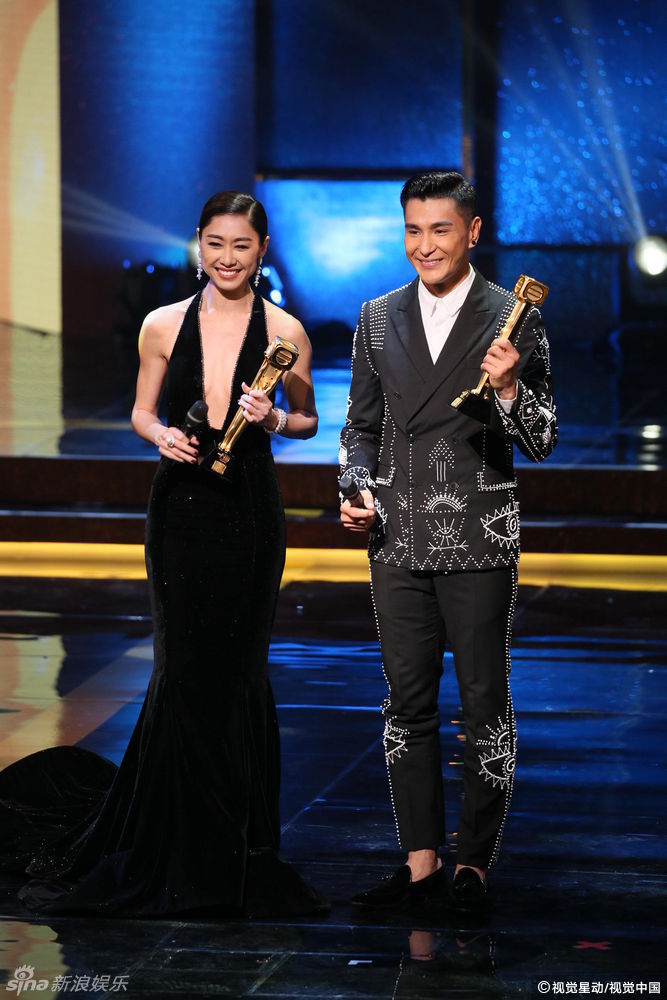 tvb台庆胡定欣陈展鹏获受欢迎剧集歌曲