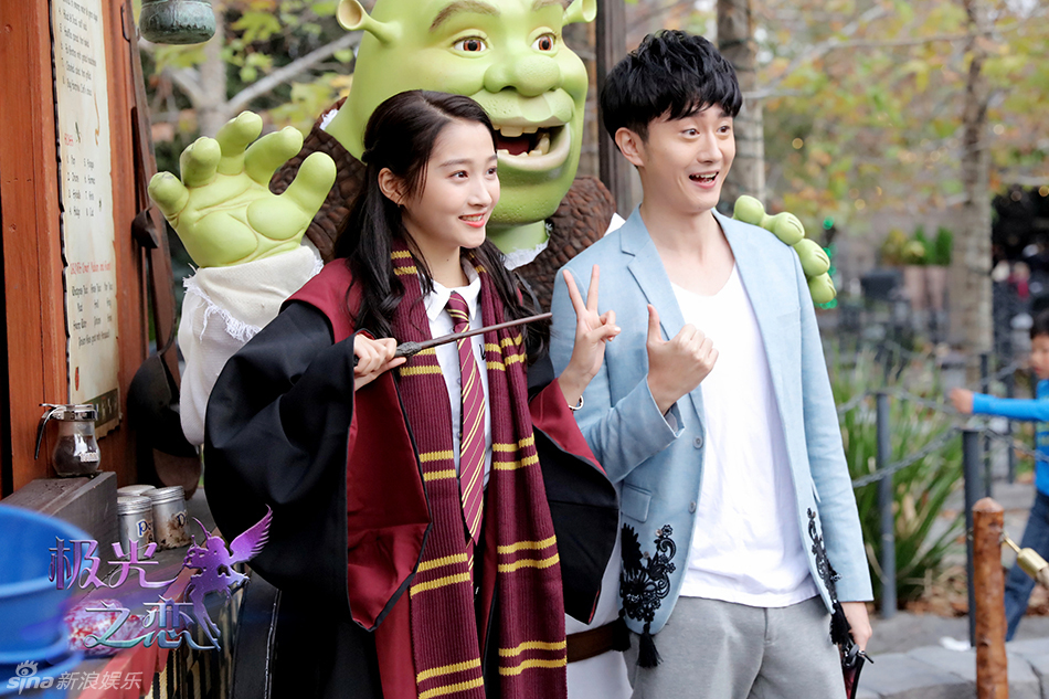 关晓彤cos哈利波特