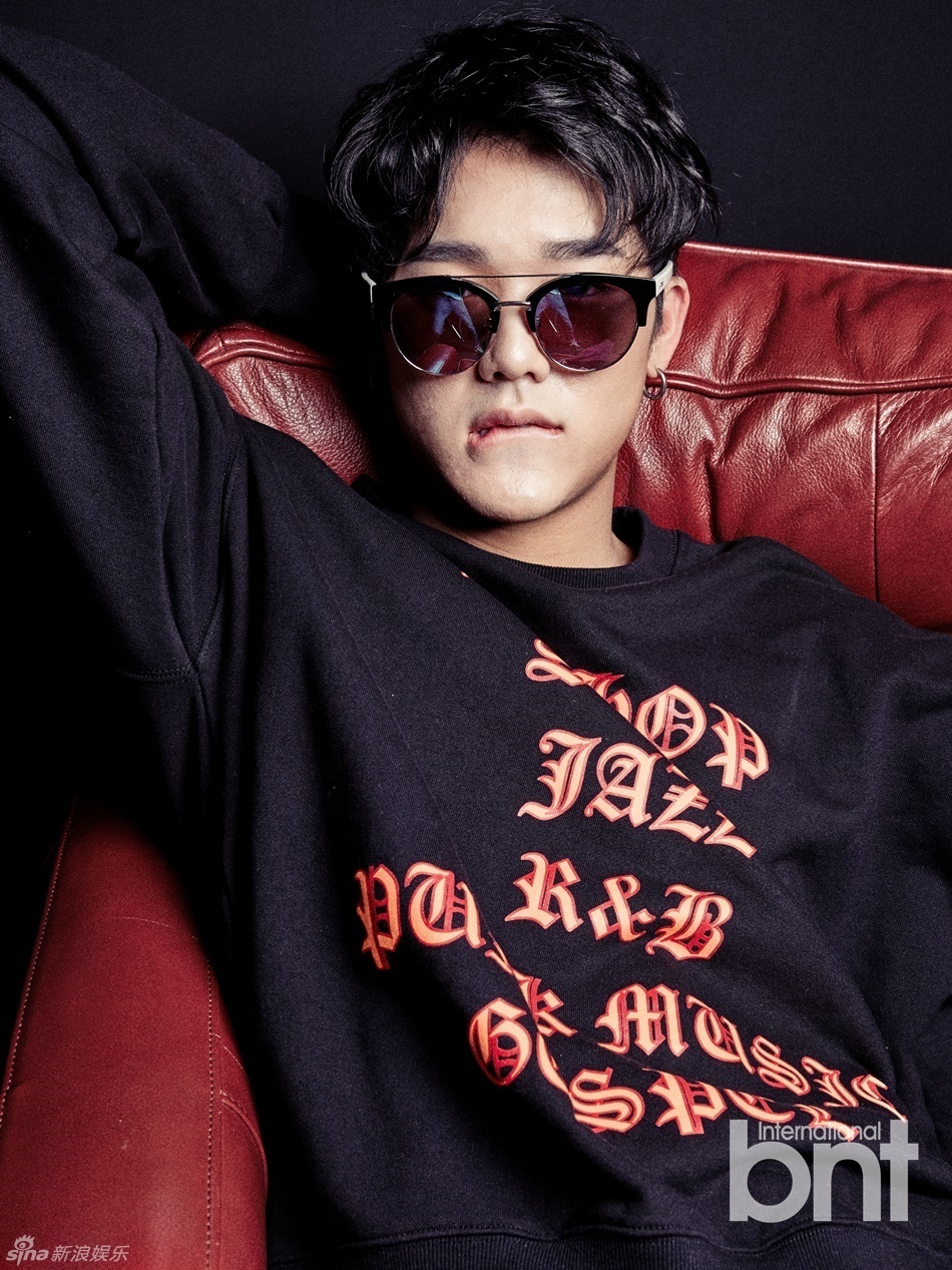 g成员benji拍写真 斑点妆独特_高清图集_新浪网