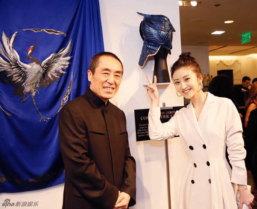 组图:景甜赴美宣传《长城》 白西装优雅大方_高清图集_新浪网