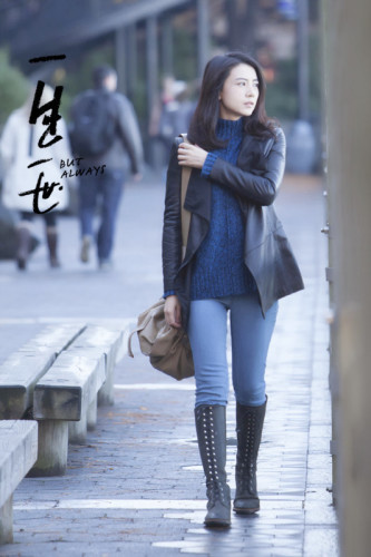 《一生一世》高圆圆漫步纽约街头